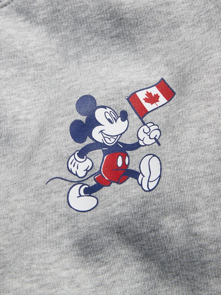 Old Navy x Disney© Mickey Mouse Gender-Neutral Flag Graphic Sweatshirt for Kids