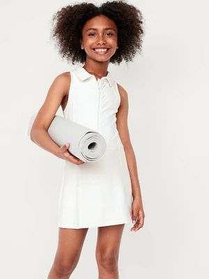 PowerSoft Sleeveless Polo Athletic Dress for Girls