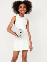 PowerSoft Sleeveless Polo Athletic Dress for Girls