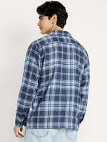 Lightweight Plaid Pocket Shirt