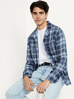 Lightweight Plaid Pocket Shirt