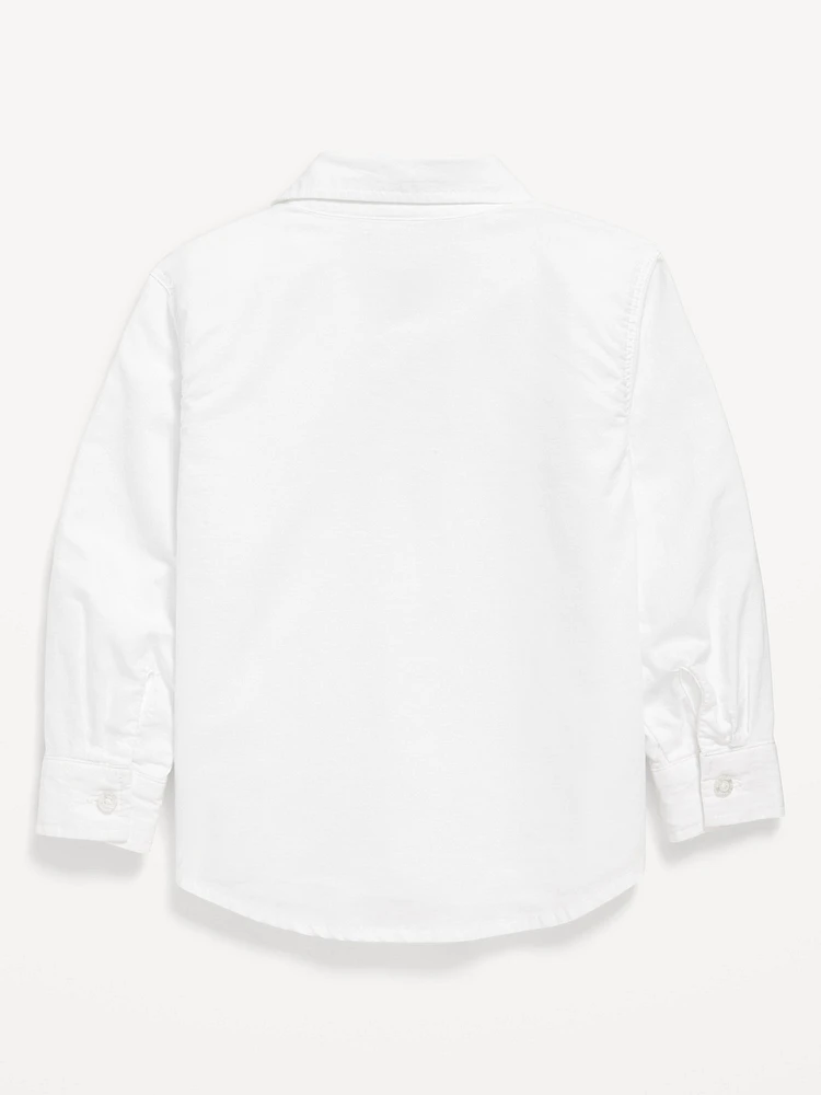 Long-Sleeve Oxford Shirt for Toddler Boys