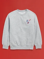 Old Navy x Disney© Mickey Mouse Gender-Neutral Flag Graphic Sweatshirt for Kids