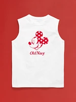 Old Navy x Disney© Mickey Mouse Flag Logo-Graphic Muscle Tank for Boys