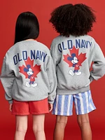 Old Navy x Disney© Mickey Mouse Gender-Neutral Flag Graphic Sweatshirt for Kids