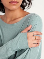 CloudMotion Boat-Neck Top