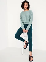 CloudMotion Boat-Neck Top