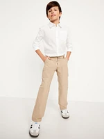 School Uniform Quick-Dry Tech Straight Leg Pants for Boys
