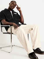 Short-Sleeve Moto Zip Shirt
