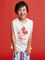 Old Navy x Disney© Mickey Mouse Flag Logo-Graphic Muscle Tank for Boys