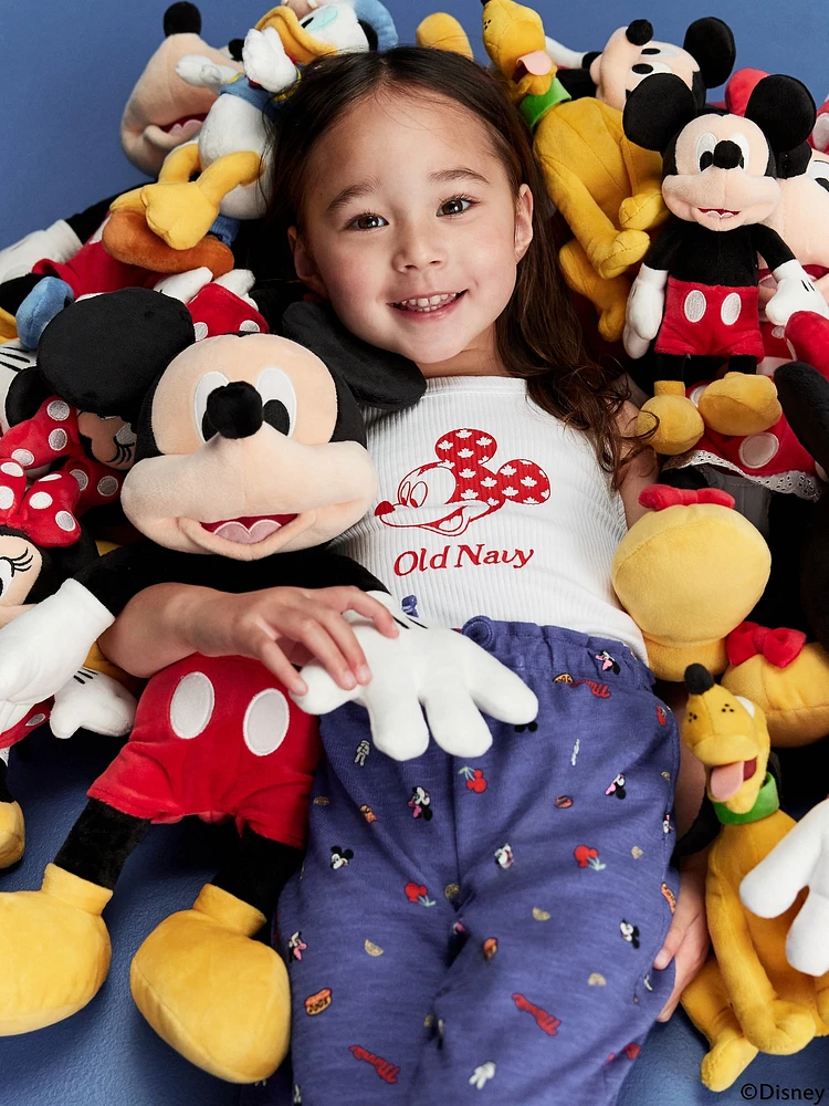 Old Navy x Disney© Mickey Mouse Fitted Flag Logo-Graphic Halter Tank for Toddler Girls