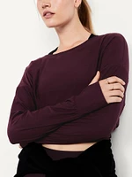 CloudMotion Boat-Neck Top