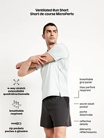 Performance Vent Run Shorts - 7-inch inseam