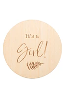 It's A Girl Milestone Disc