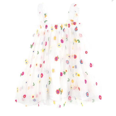 White Fifi Tulle Dress