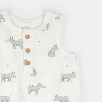 Rhino Pocket Romper