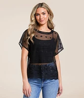 Acoa Embroidered Floral Top