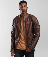 Affliction Acoustic Faux Leather Jacket