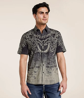 Affliction Vengeful Scream Stretch Shirt