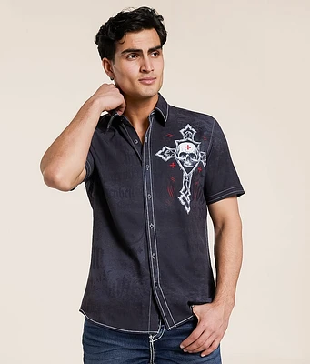 Affliction Endless Faith Stretch Shirt