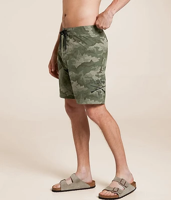 Howitzer Moonmist Camo Stretch Boardshort