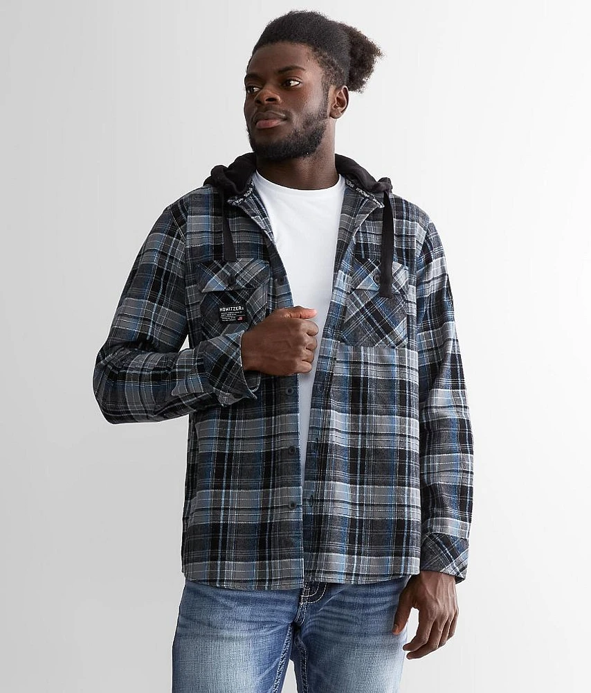 Sniper Hooded Flannel Shirt