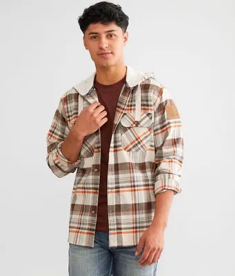 Howitzer Cambrai Hooded Flannel Shirt