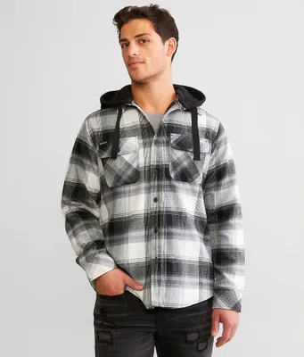 Howitzer Defend Hooded Flannel Shacket
