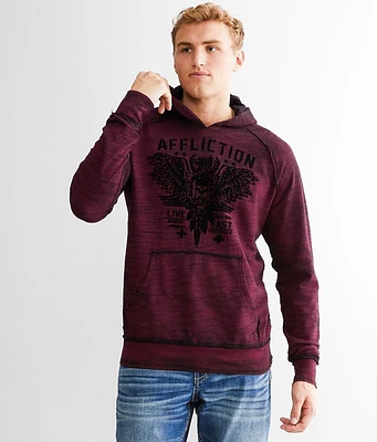Affliction Art Of War Reversible Hoodie