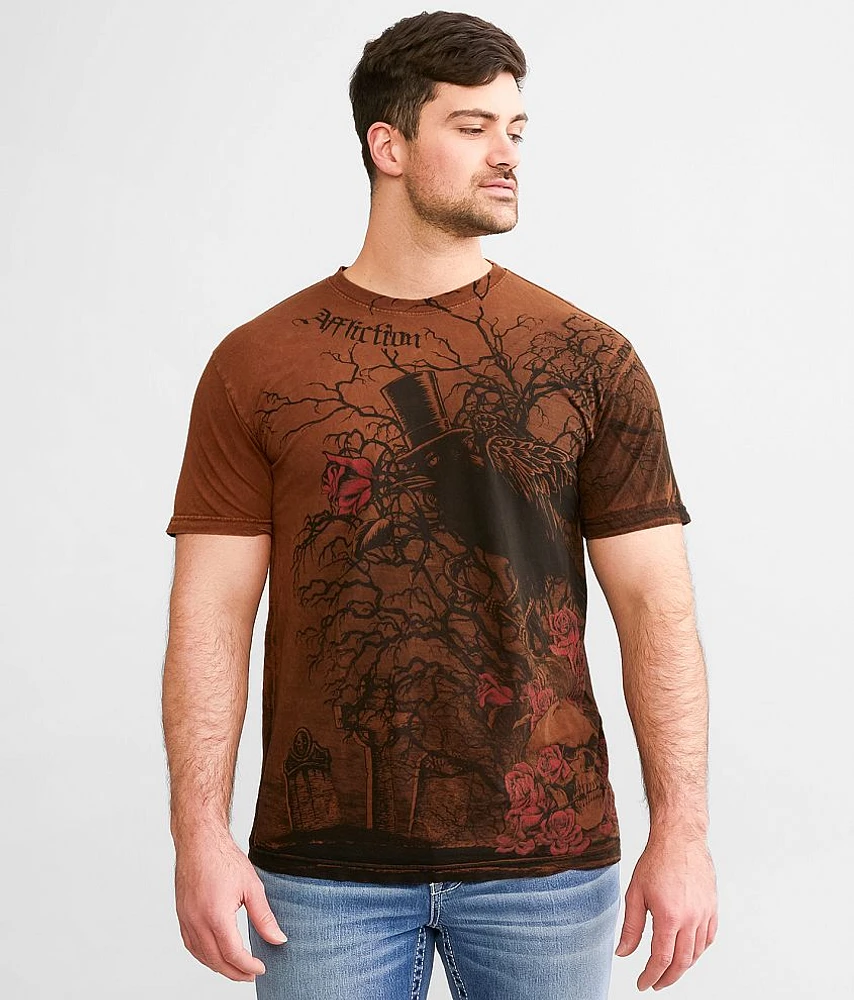 American Customs Bad Omen Reversible T-Shirt