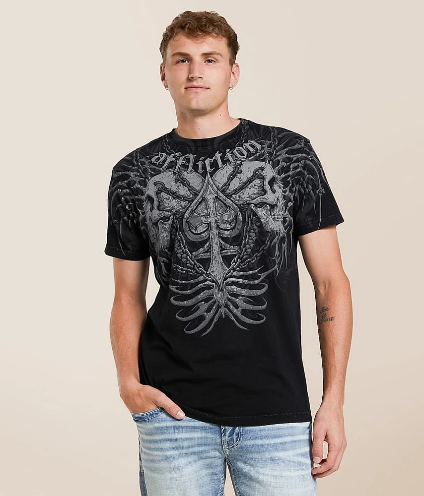 Affliction Charred Martyr T-Shirt