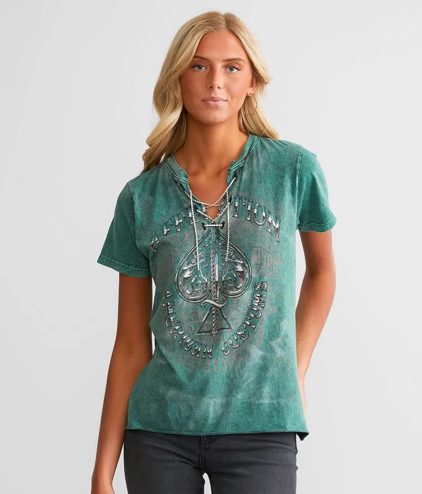 American Customs Fighter Death Spade T-Shirt