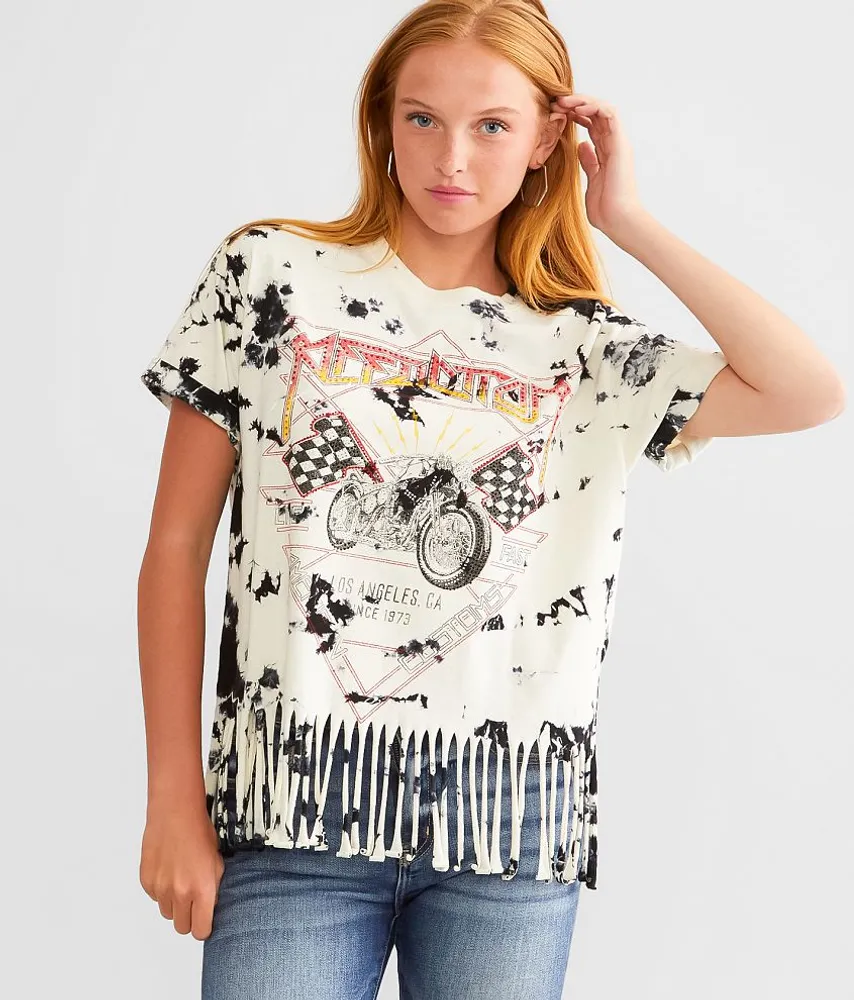 American Customs Moto Flag T-Shirt