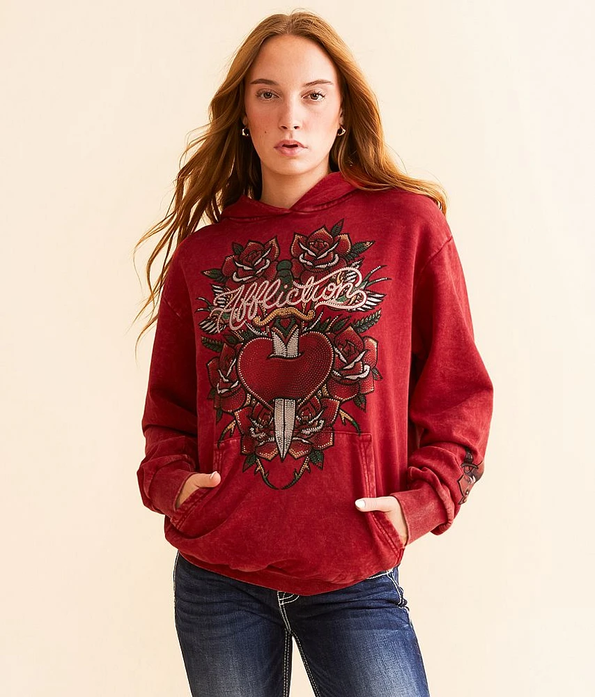 Viola Heart Hooded Sweatshirt