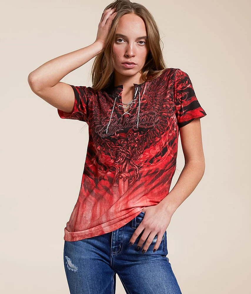 Affliction Rosy Dagger T-Shirt