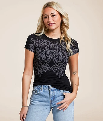 Affliction Step Of Honor Burnout T-Shirt