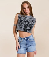 Affliction Catharsis Cropped Tank Top