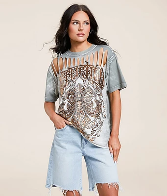 Affliction Legacy Cut-Out T-Shirt