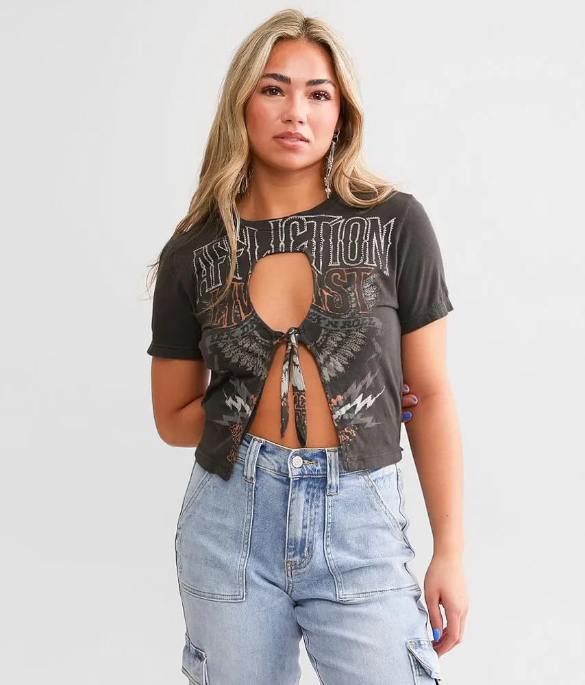 Sweet Home Front Tie T-Shirt