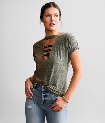 Gilded Intent Two Tone Top