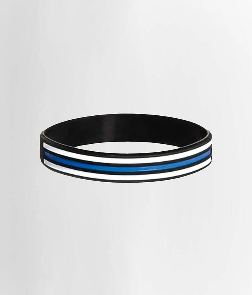 Support Police Silicone Bracelet