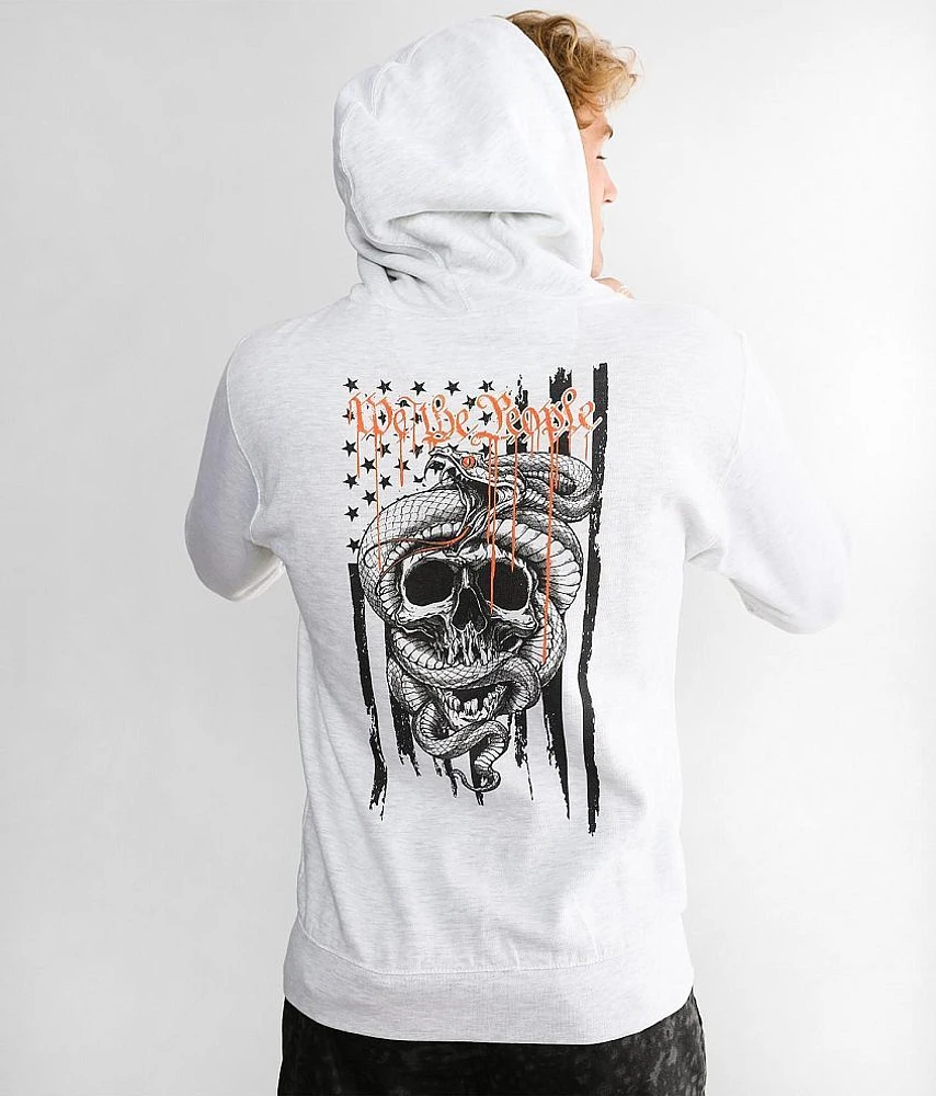 Howitzer Wrapped Flag Hooded Sweatshirt