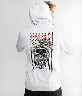Howitzer Wrapped Flag Hooded Sweatshirt