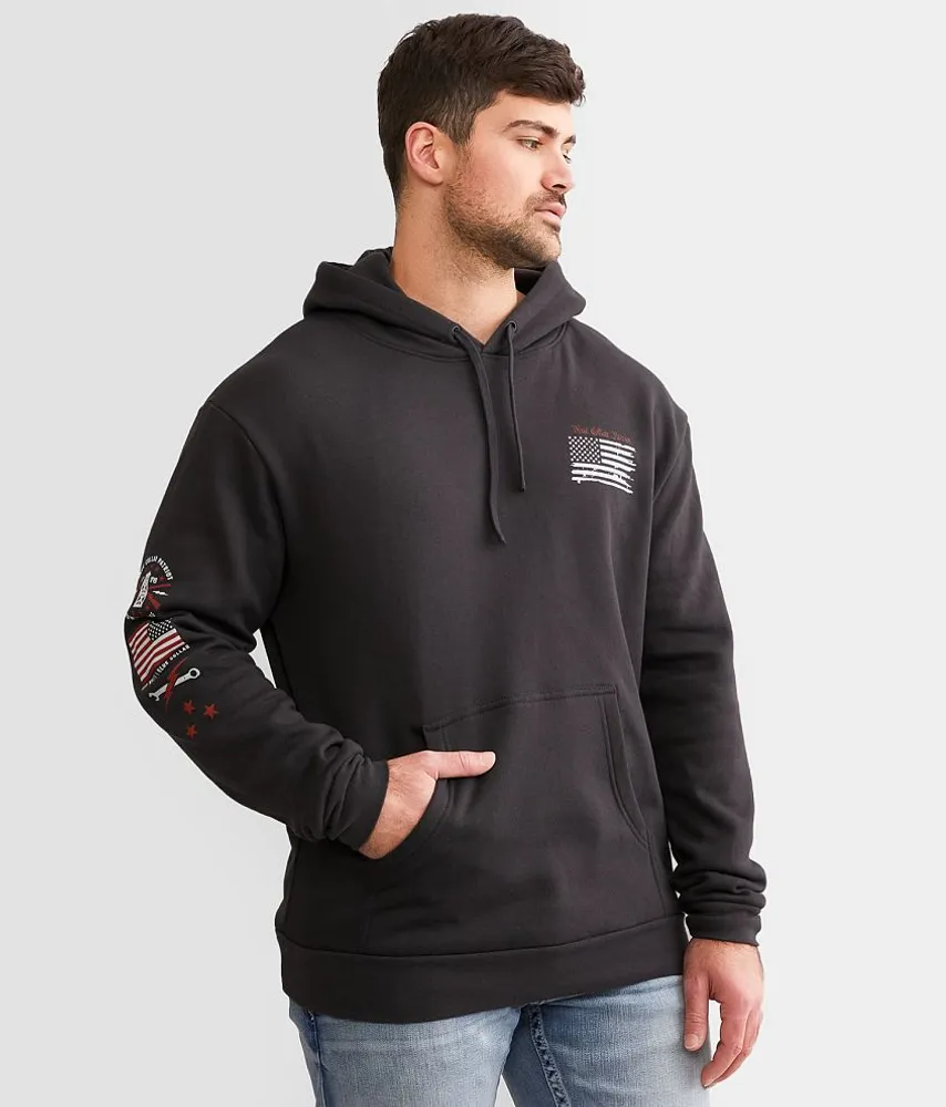 Howitzer Blue Collar Patriot Hooded Sweatshirt