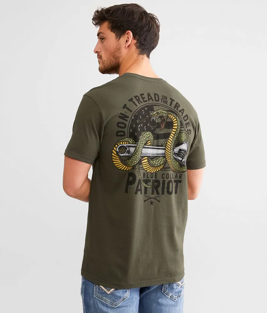 Blue Collar Don't Tread On The Trades T-Shirt