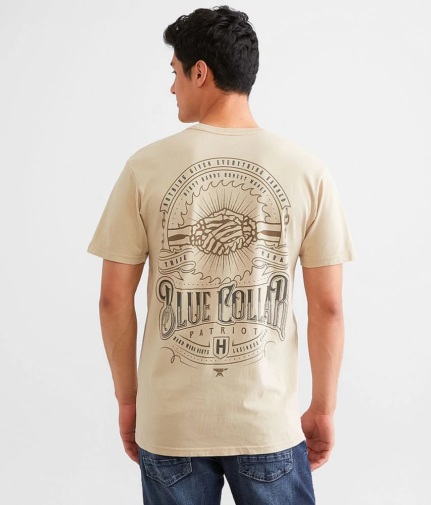 Howitzer Blue Collar Shake On It T-Shirt