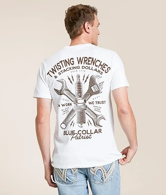 Howitzer Blue Collar Sparked T-Shirt