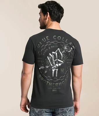 Howitzer Blue Collar Brotherhood T-Shirt
