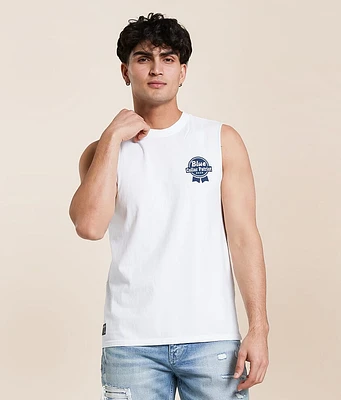 Howitzer Blue Collar Liquid Gold Tank Top