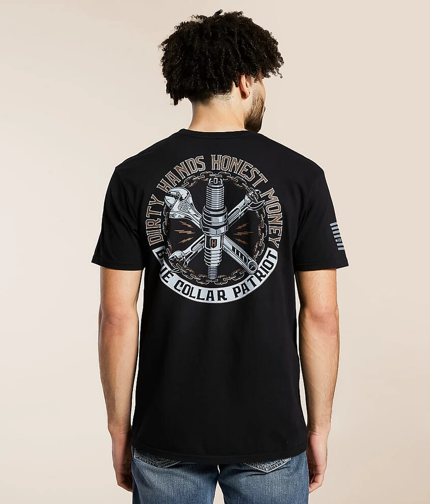 Howitzer Blue Collar Sparx Patriot T-Shirt